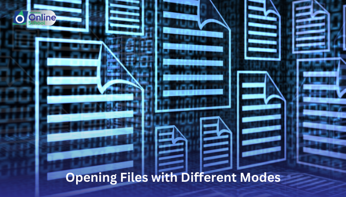 Lesson 02: Opening Files with Different Modes